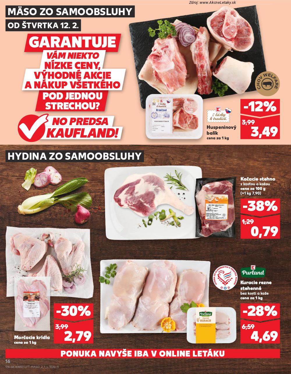 Leták Kaufland (12. 2. - 18. 2. 2026) - strana 16 z 76