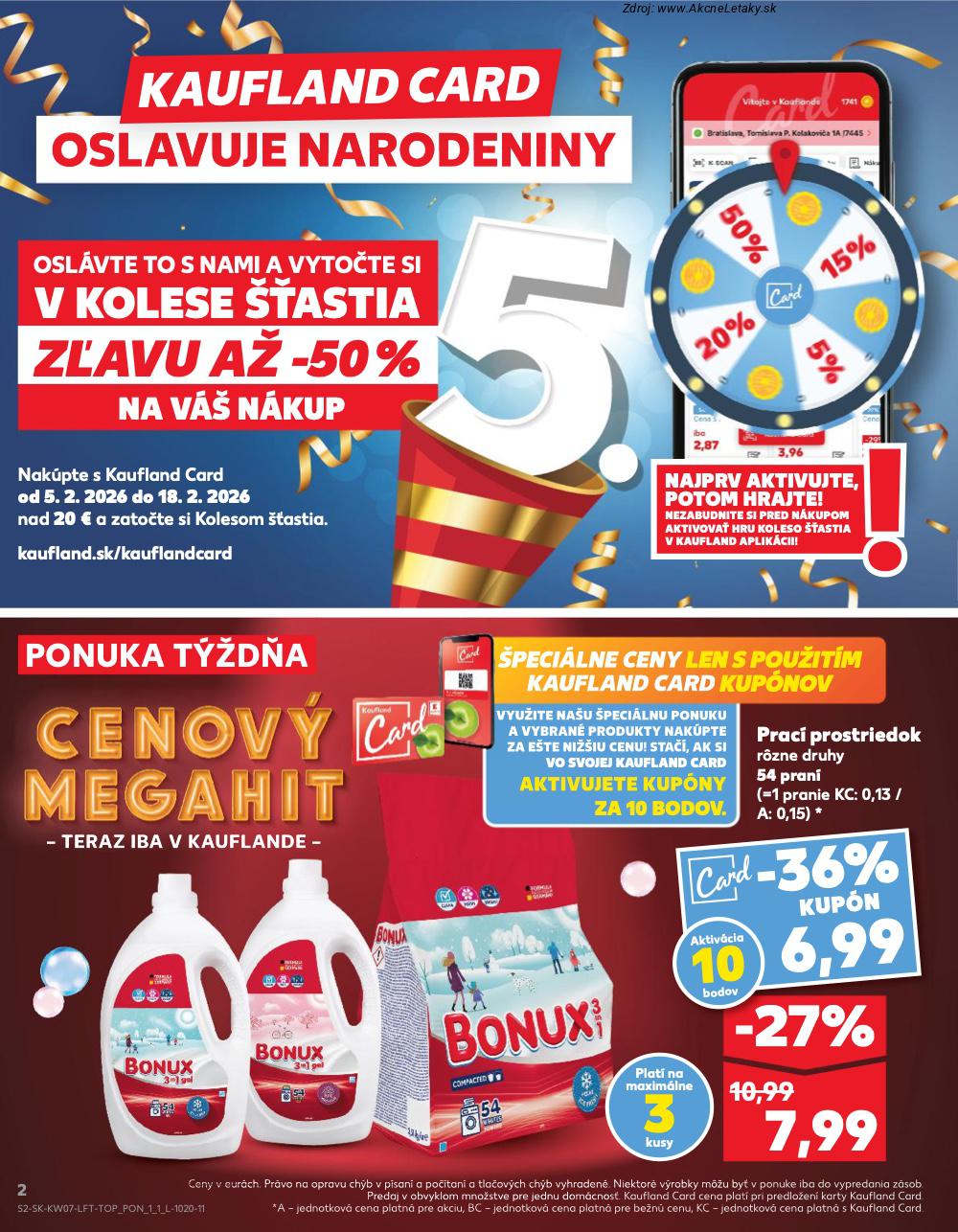 Leták Kaufland (12. 2. - 18. 2. 2026) - strana 2 z 76
