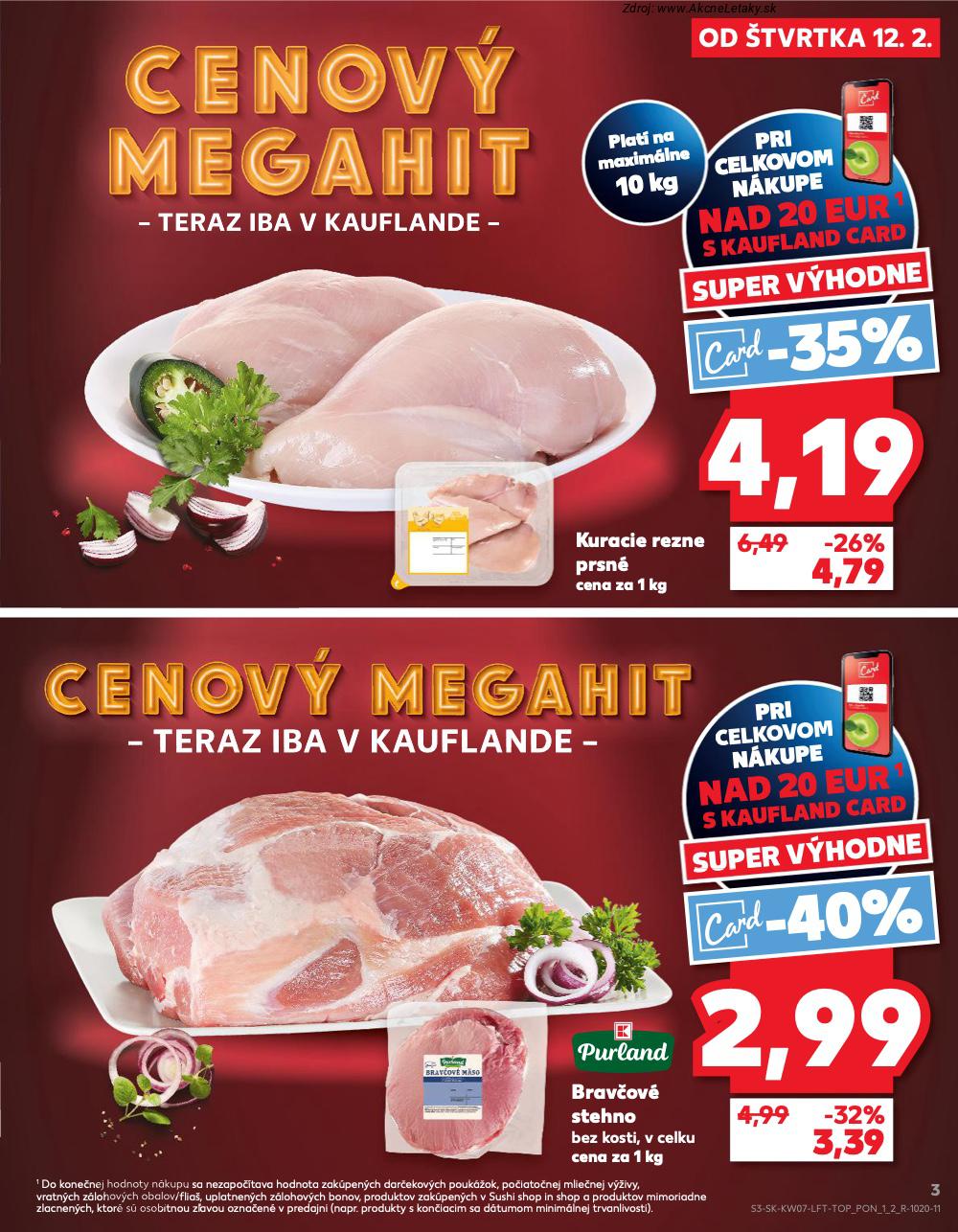 Leták Kaufland (12. 2. - 18. 2. 2026) - strana 3 z 76
