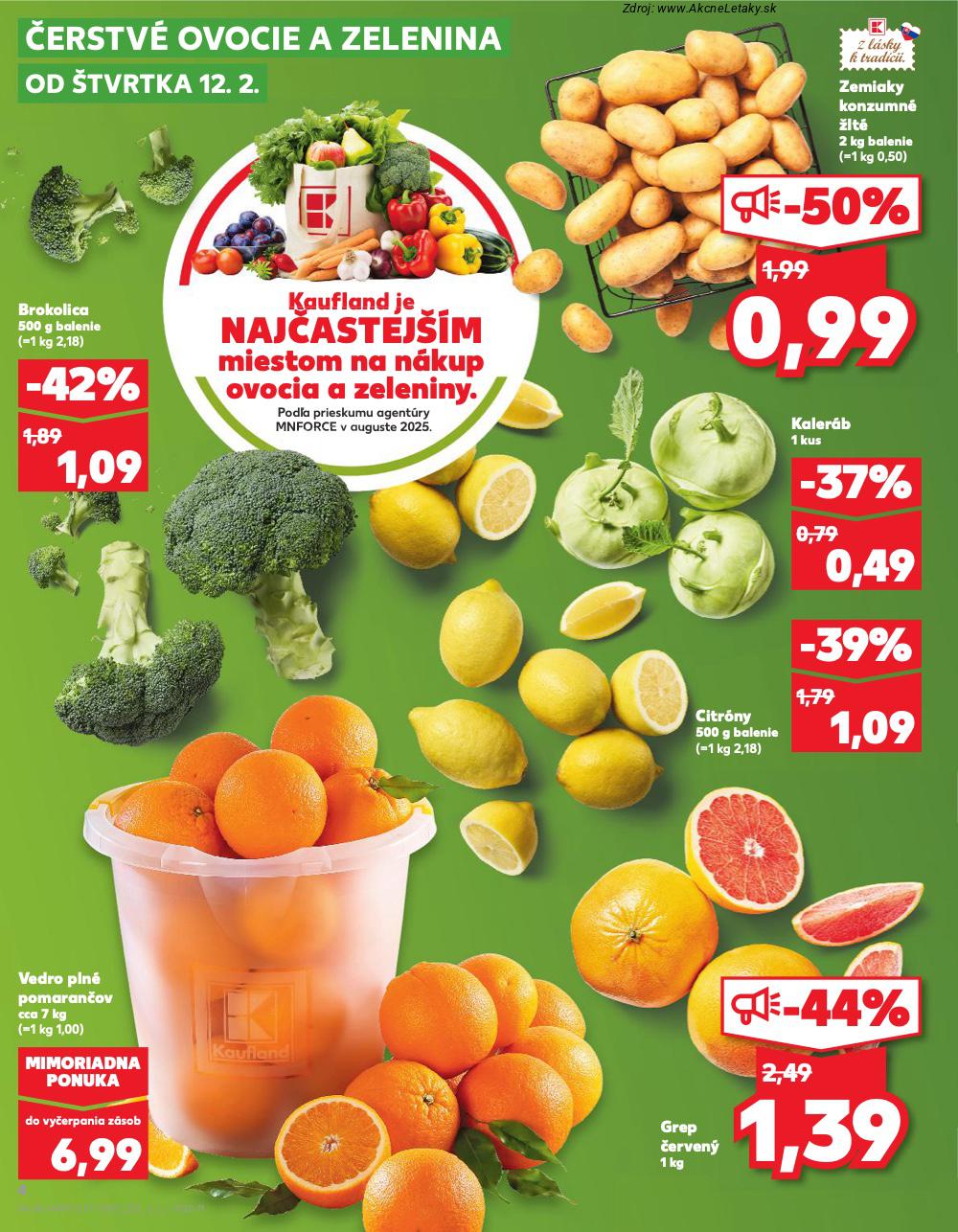 Leták Kaufland (12. 2. - 18. 2. 2026) - strana 4 z 76