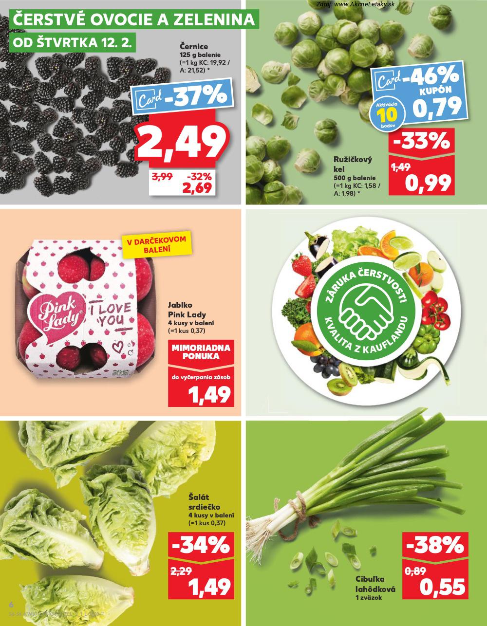 Leták Kaufland (12. 2. - 18. 2. 2026) - strana 6 z 76