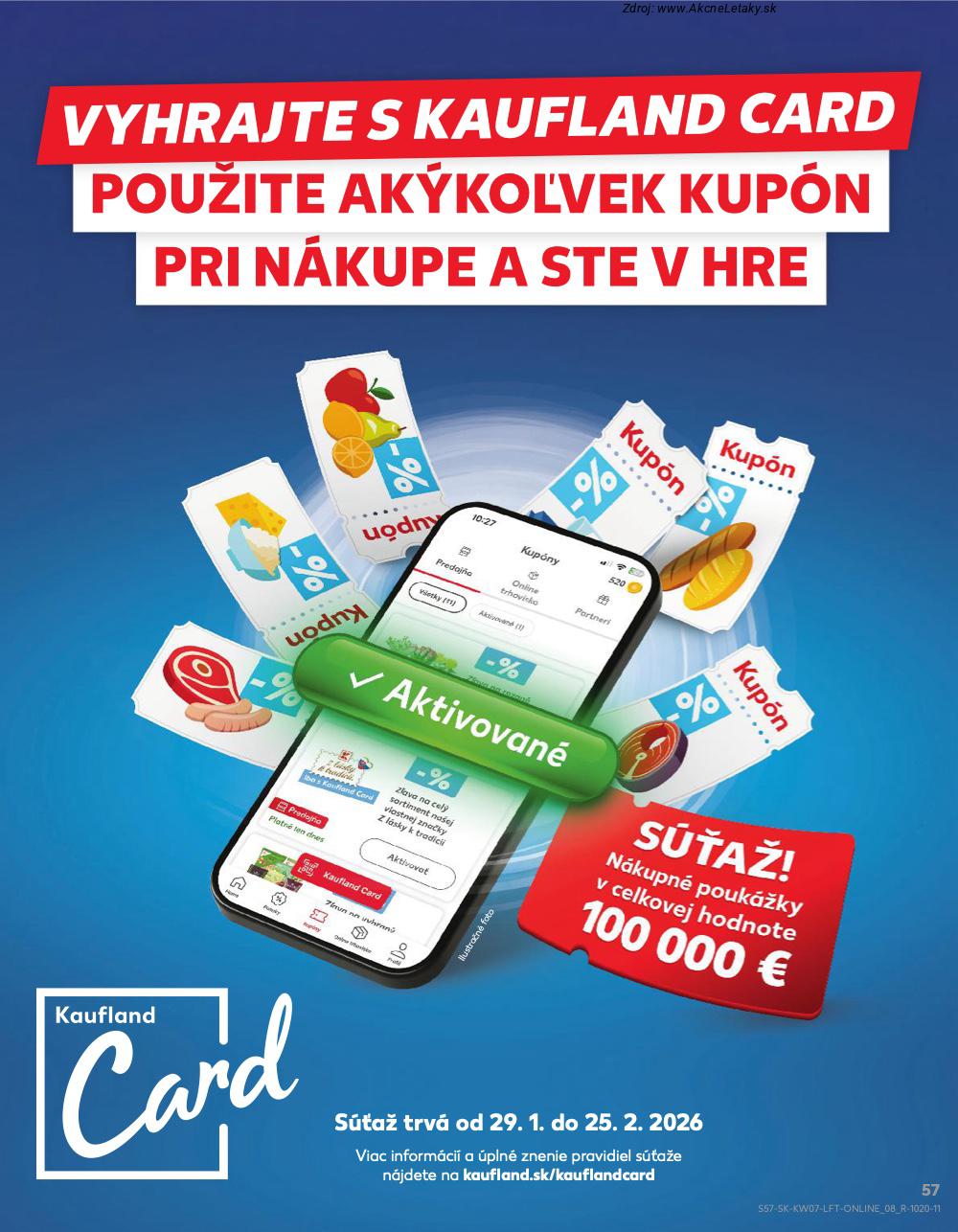 Leták Kaufland (12. 2. - 18. 2. 2026) - strana 57 z 76