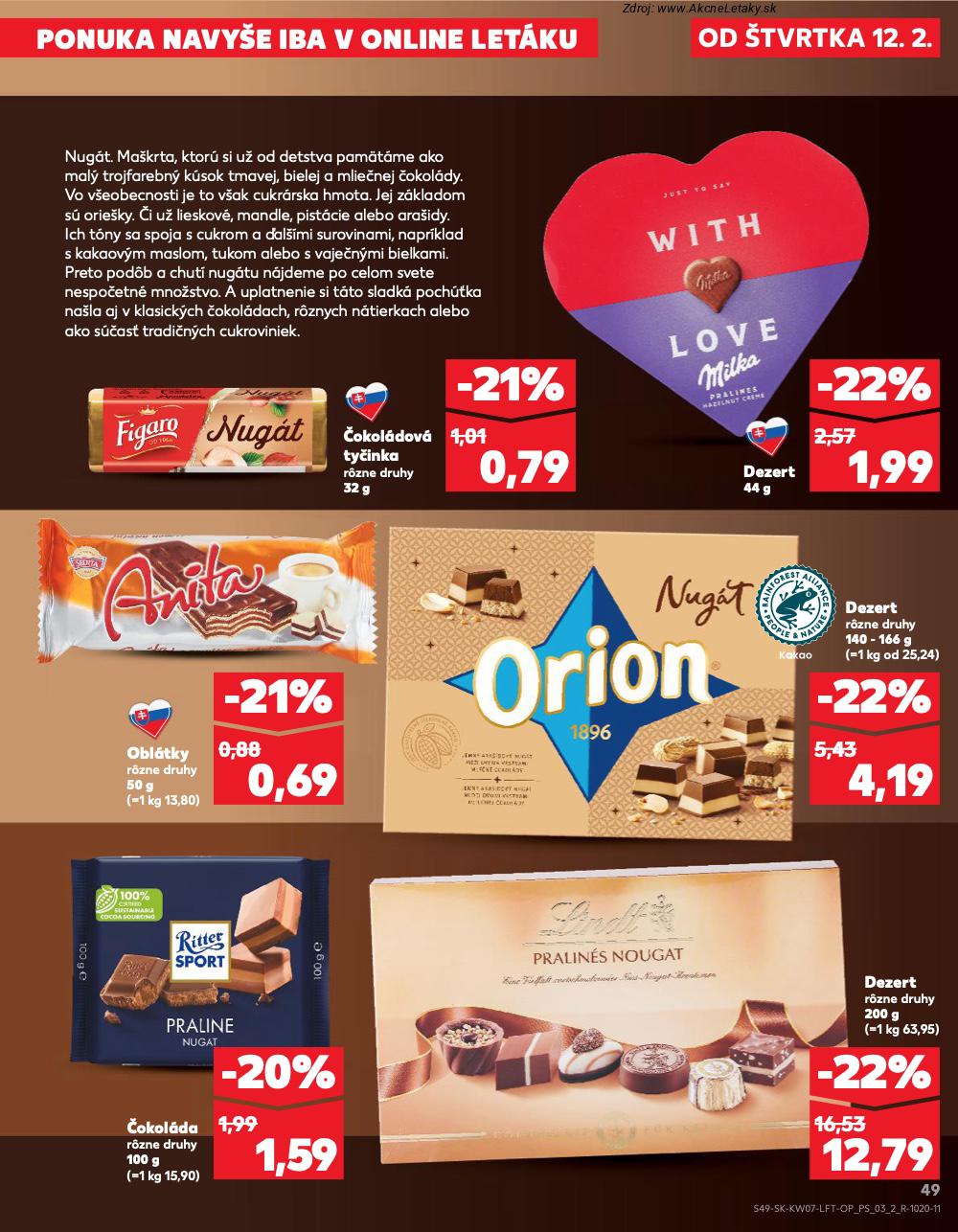 Leták Kaufland (12. 2. - 18. 2. 2026) - strana 49 z 76
