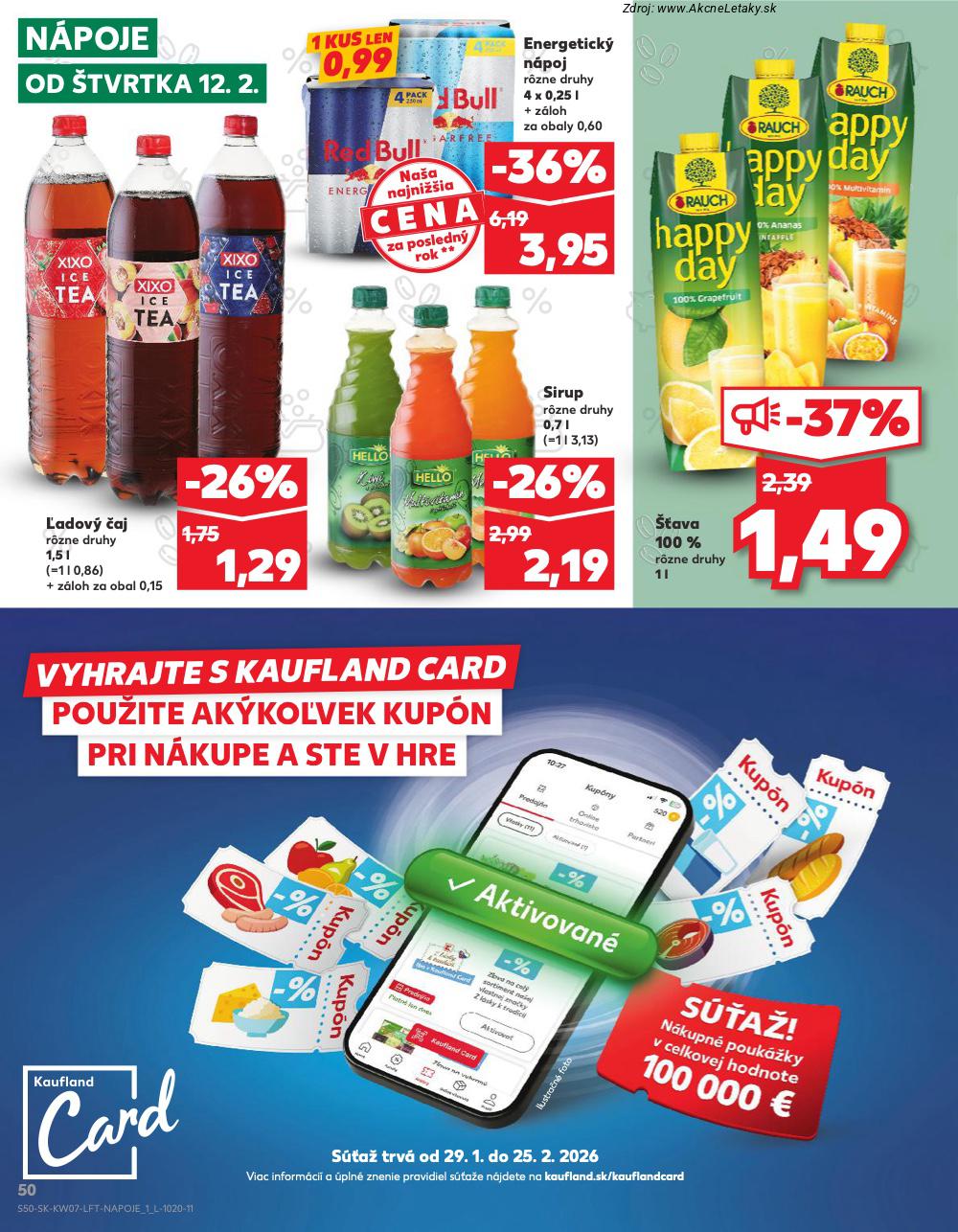 Leták Kaufland (12. 2. - 18. 2. 2026) - strana 50 z 76