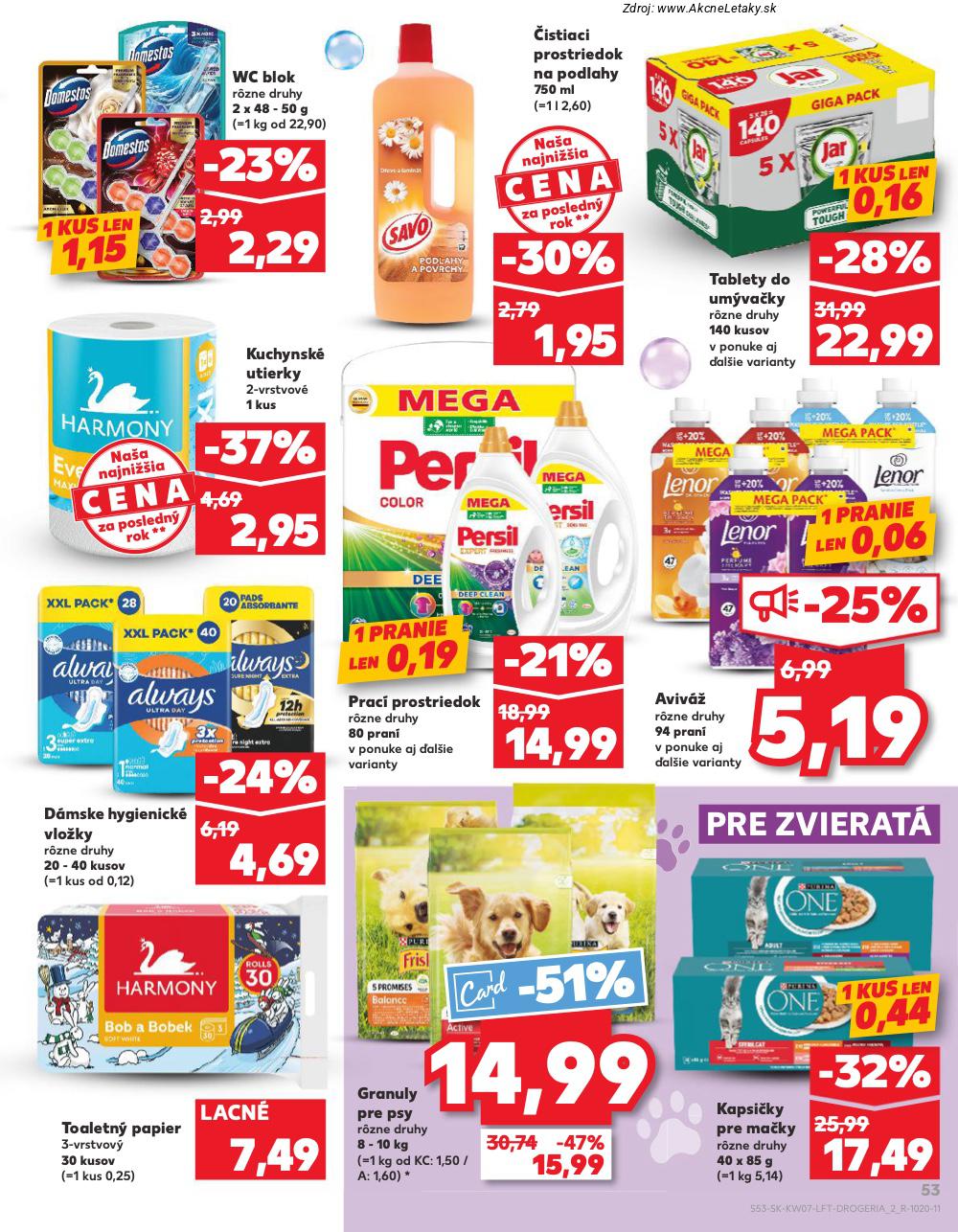 Leták Kaufland (12. 2. - 18. 2. 2026) - strana 53 z 76