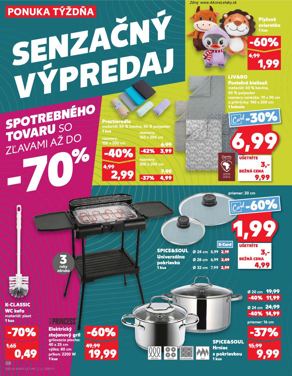 Leták Kaufland (12. 2. - 18. 2. 2026) - strana 58 z 76