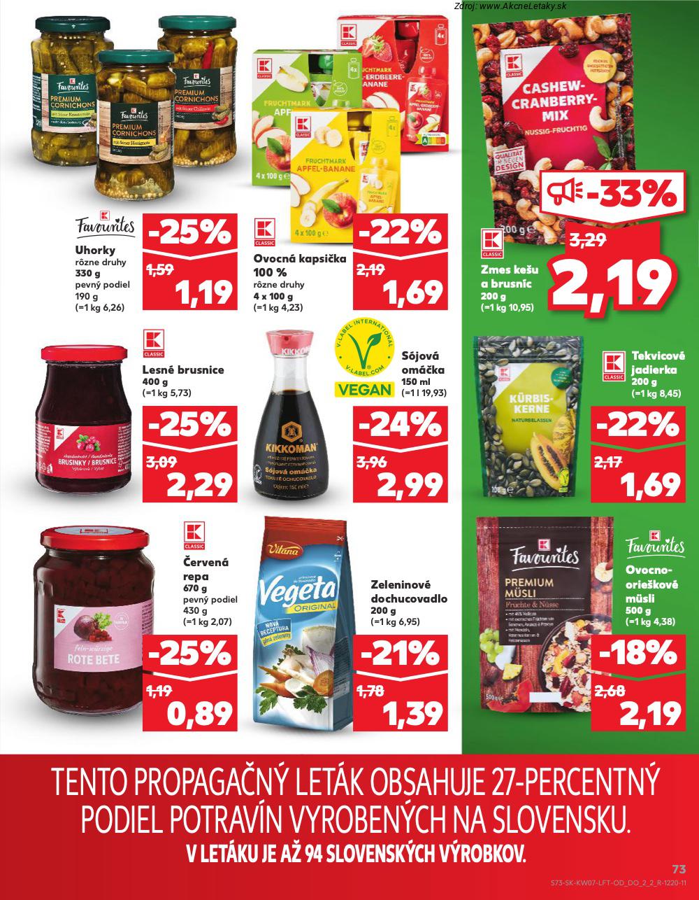 Leták Kaufland (12. 2. - 18. 2. 2026) - strana 73 z 76