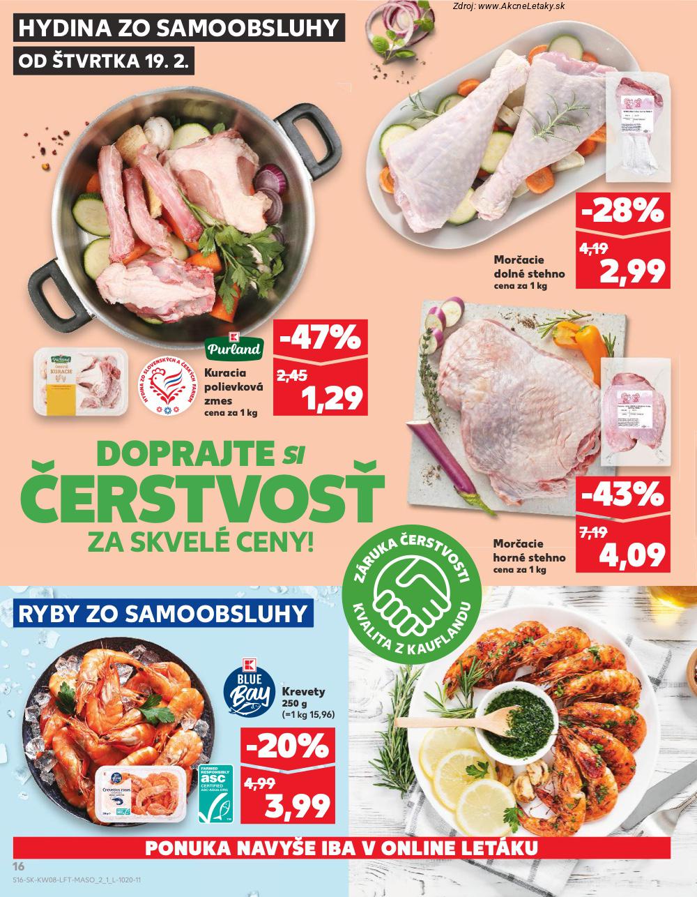 Leták Kaufland (19. 2. - 25. 2. 2026) - strana 16 z 78