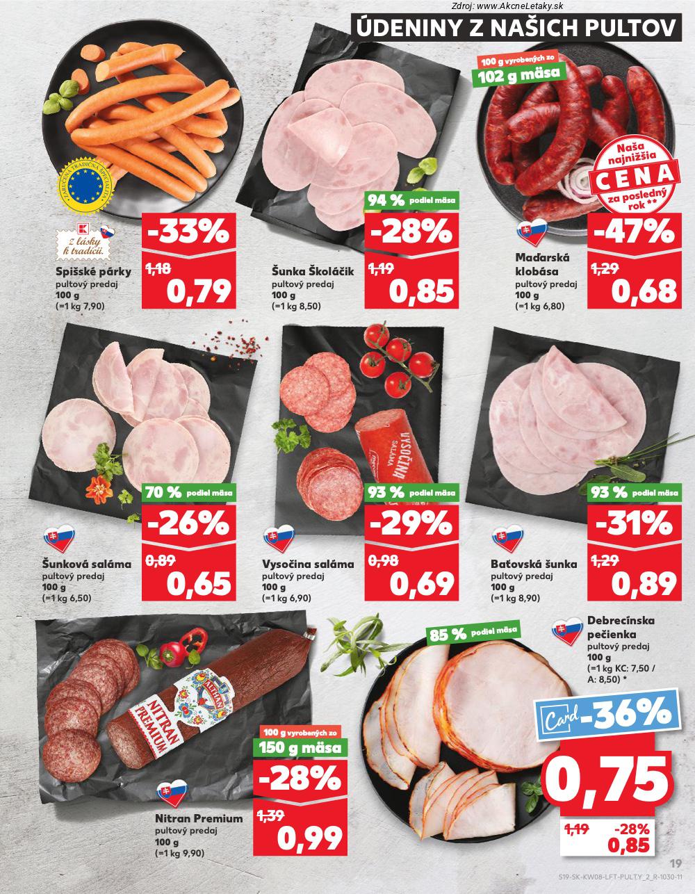 Leták Kaufland (19. 2. - 25. 2. 2026) - strana 19 z 78