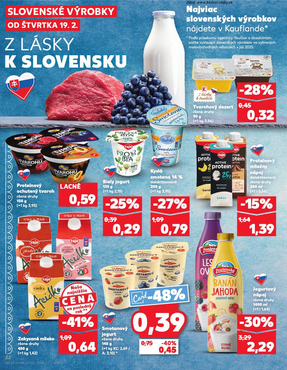 Leták Kaufland (19. 2. - 25. 2. 2026) - strana 22 z 78