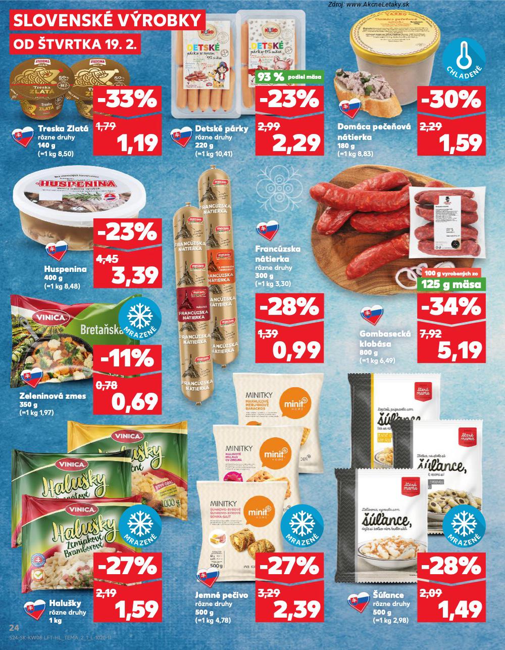 Leták Kaufland (19. 2. - 25. 2. 2026) - strana 24 z 78