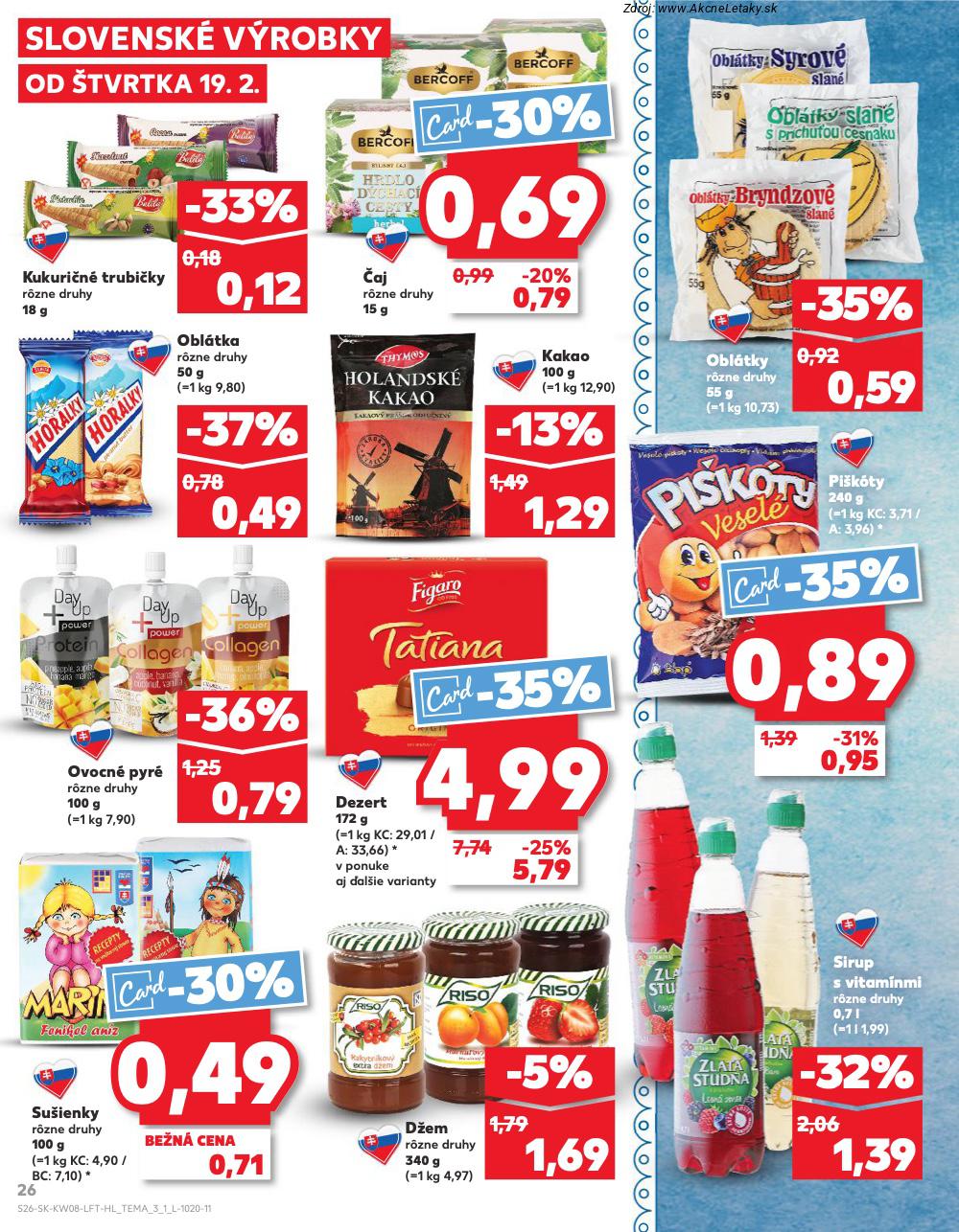 Leták Kaufland (19. 2. - 25. 2. 2026) - strana 26 z 78
