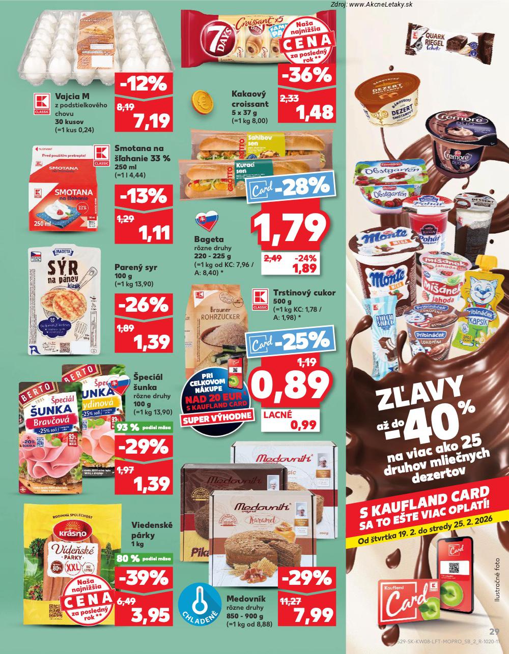 Leták Kaufland (19. 2. - 25. 2. 2026) - strana 29 z 78