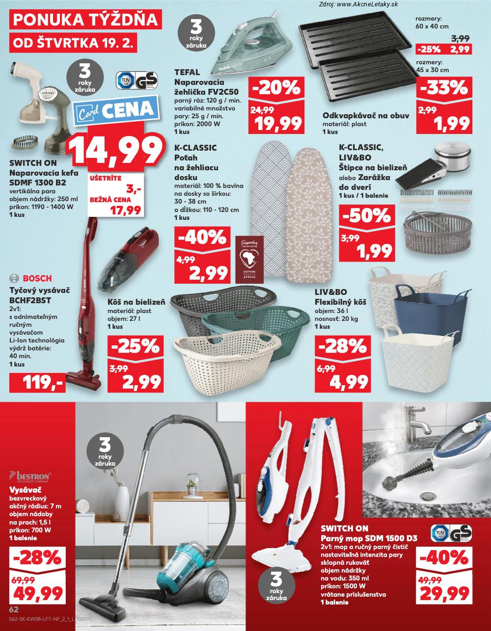 Leták Kaufland (19. 2. - 25. 2. 2026) - strana 62 z 78