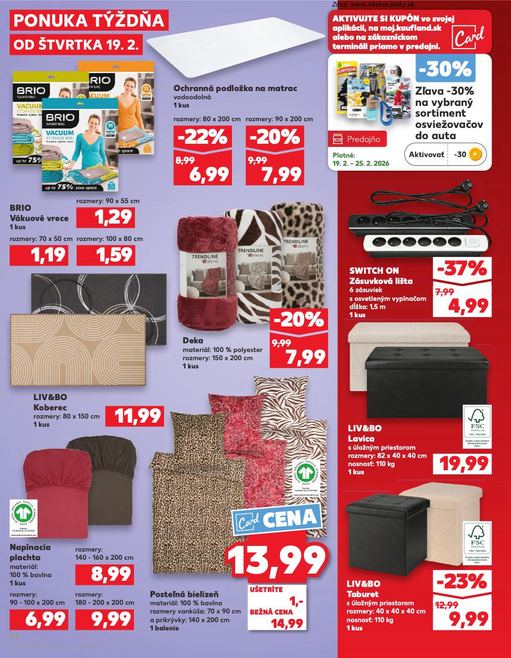 Leták Kaufland (19. 2. - 25. 2. 2026) - strana 64 z 78