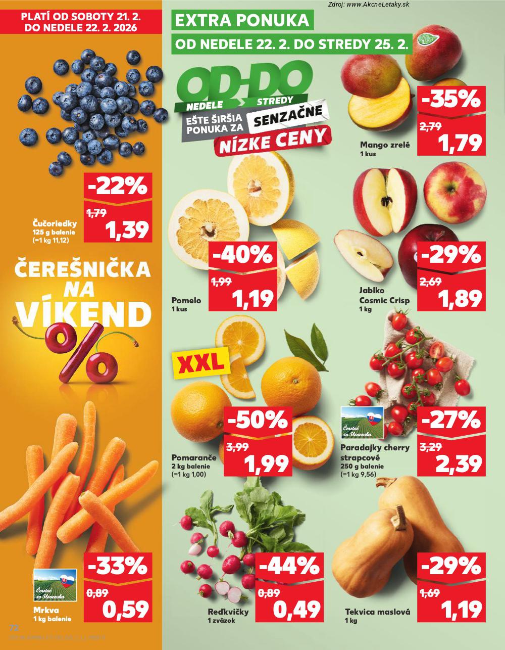 Leták Kaufland (19. 2. - 25. 2. 2026) - strana 72 z 78