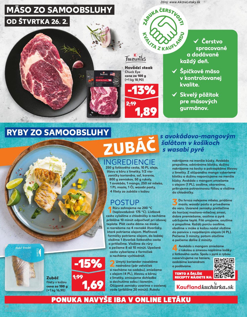 Leták Kaufland (26. 2. - 4. 3. 2026) - strana 14 z 72