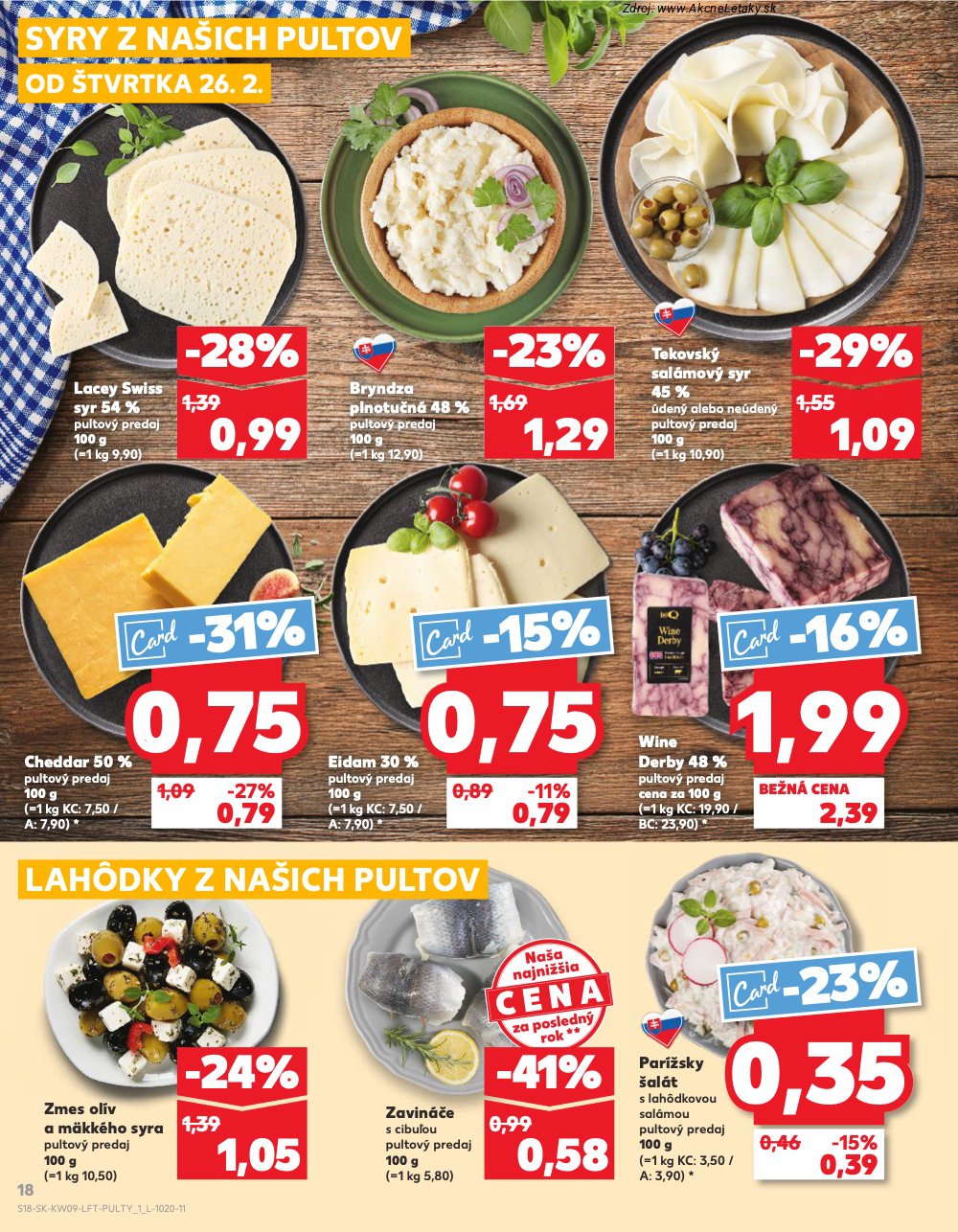 Leták Kaufland (26. 2. - 4. 3. 2026) - strana 18 z 72