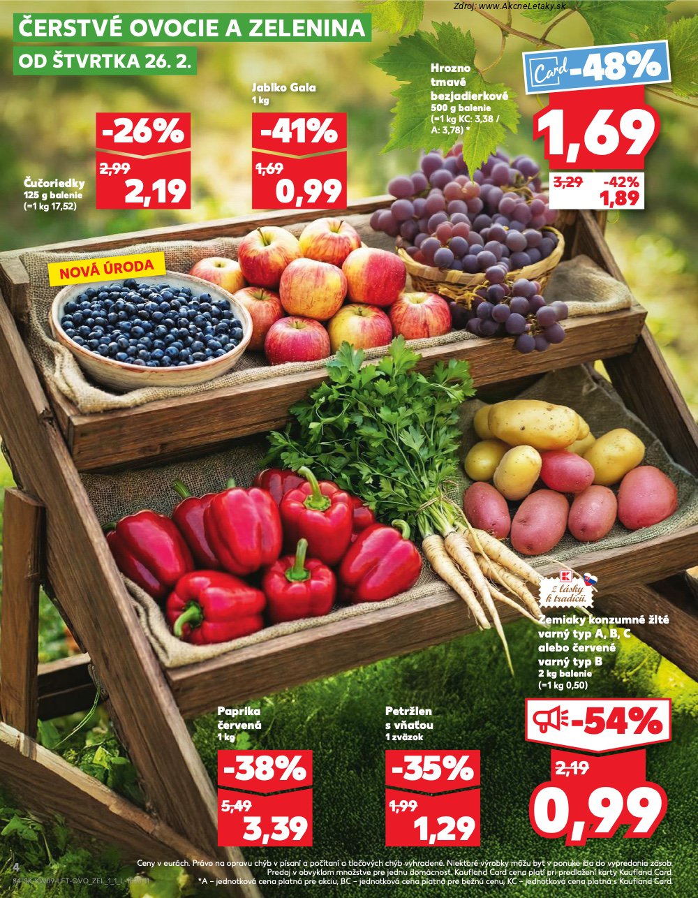 Leták Kaufland (26. 2. - 4. 3. 2026) - strana 4 z 72