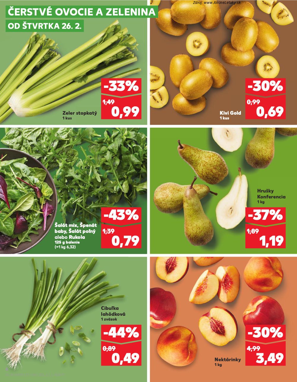 Leták Kaufland (26. 2. - 4. 3. 2026) - strana 6 z 72