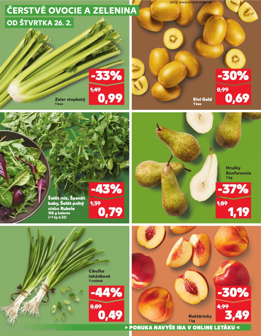 Leták Kaufland (26. 2. - 4. 3. 2026) - strana 6 z 72