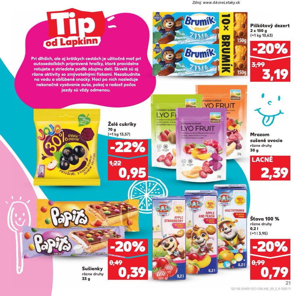 Leták Kaufland (1. 3. - 31. 3. 2026) - strana 21 z 40