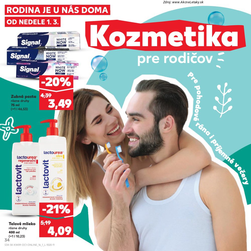 Leták Kaufland (1. 3. - 31. 3. 2026) - strana 34 z 40
