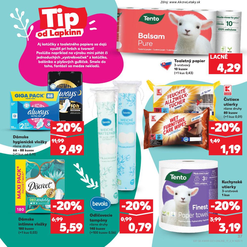 Leták Kaufland (1. 3. - 31. 3. 2026) - strana 37 z 40