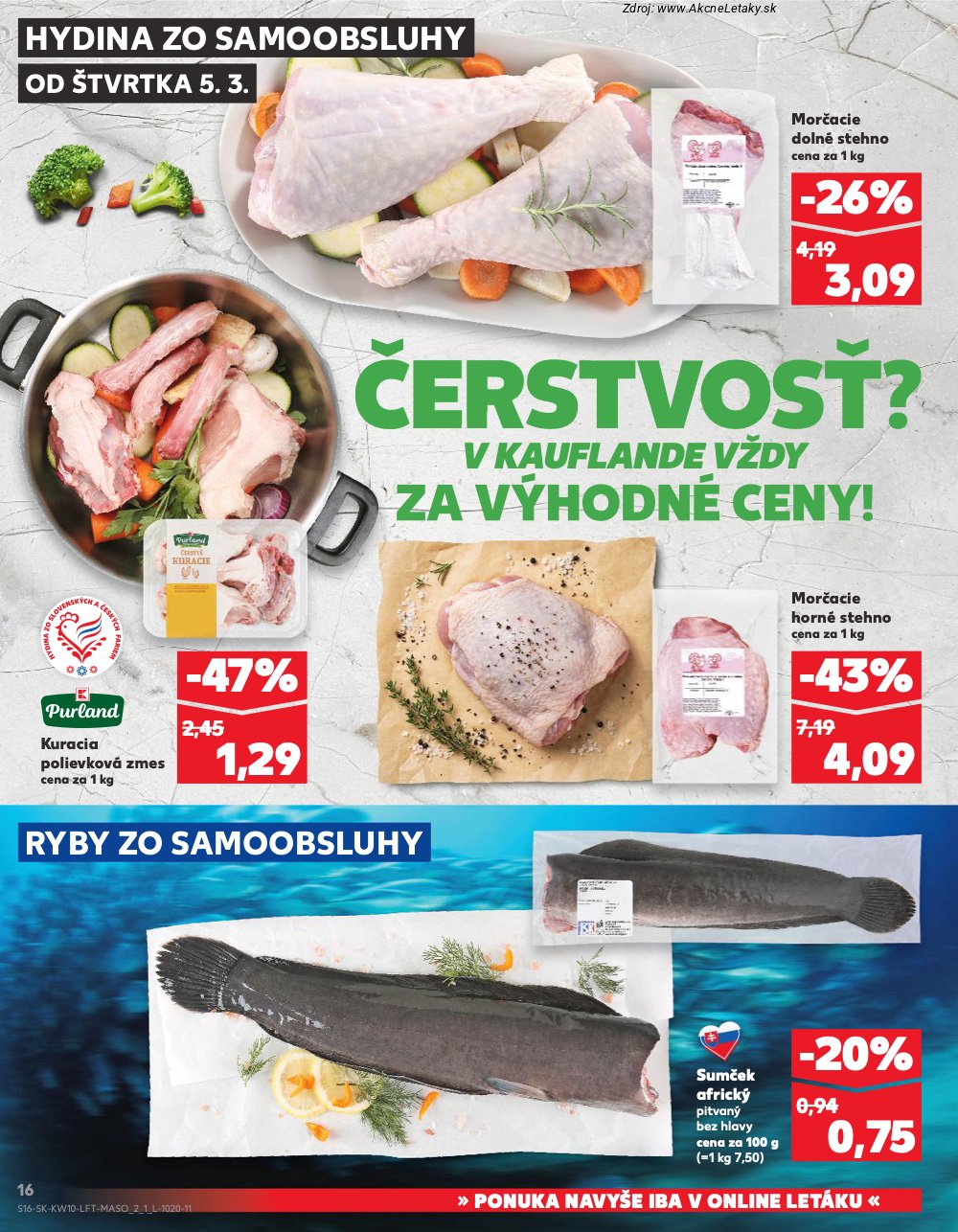 Leták Kaufland (5. 3. - 11. 3. 2026) - strana 16 z 78