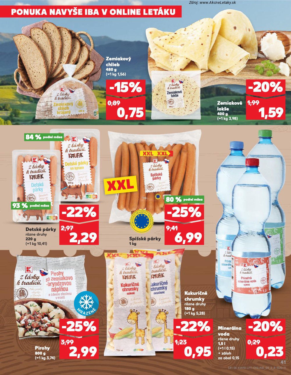 Leták Kaufland (5. 3. - 11. 3. 2026) - strana 41 z 78