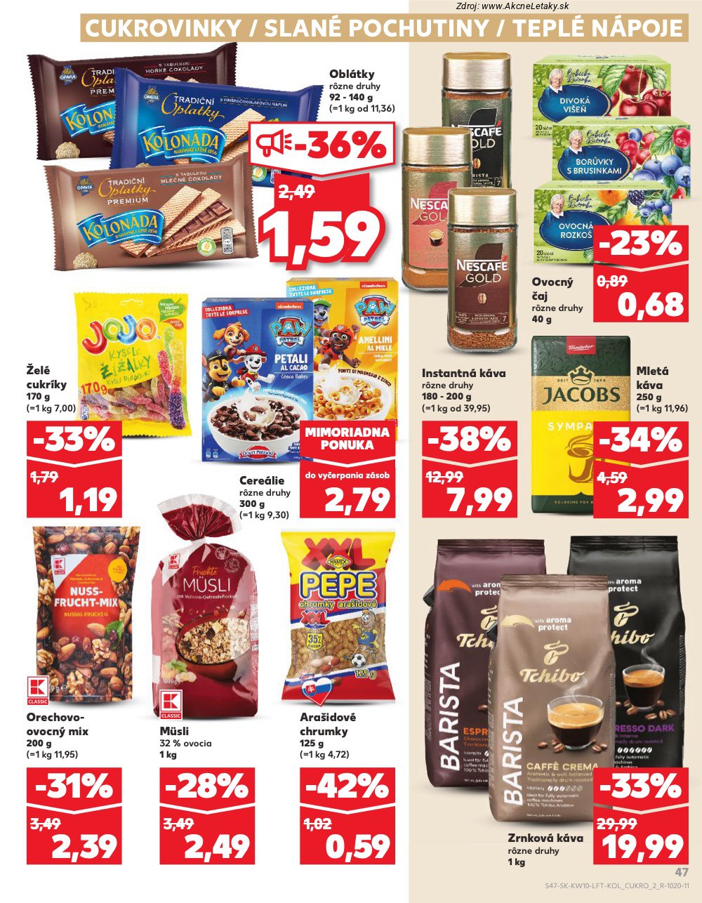 Leták Kaufland (5. 3. - 11. 3. 2026) - strana 47 z 78