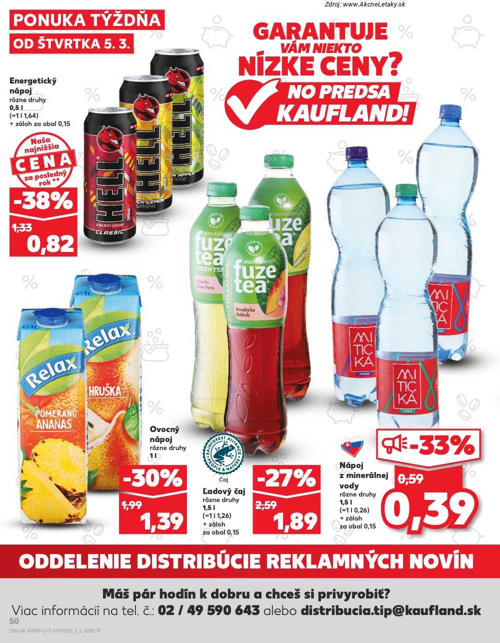 Leták Kaufland (5. 3. - 11. 3. 2026) - strana 50 z 78