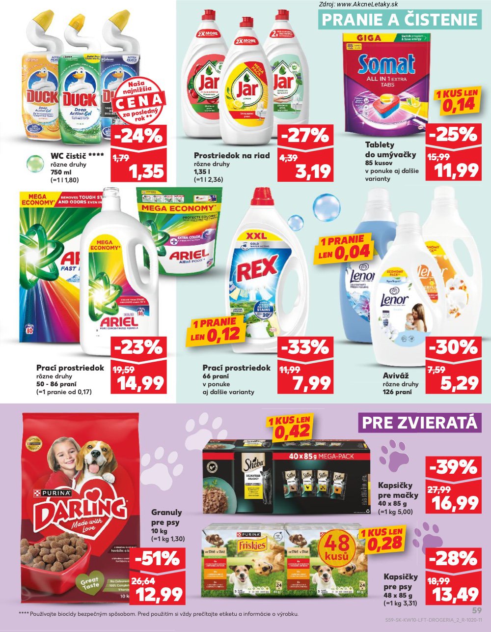 Leták Kaufland (5. 3. - 11. 3. 2026) - strana 59 z 78