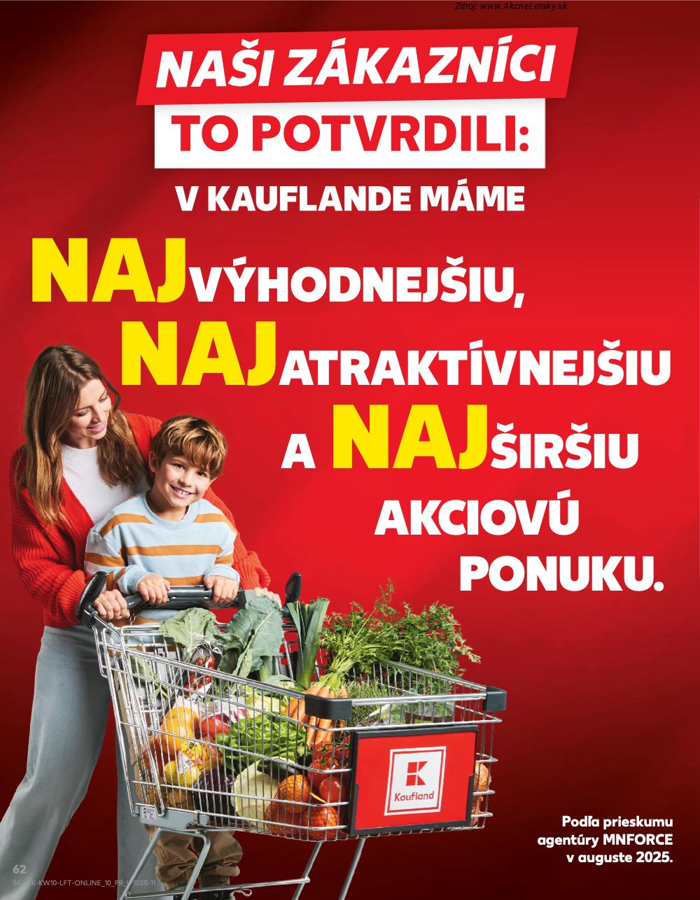 Leták Kaufland (5. 3. - 11. 3. 2026) - strana 62 z 78