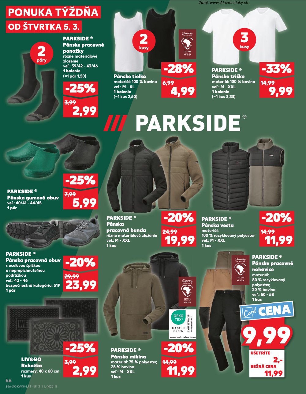 Leták Kaufland (5. 3. - 11. 3. 2026) - strana 66 z 78