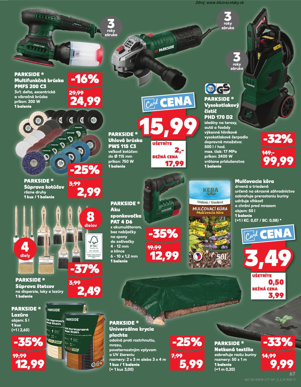 Leták Kaufland (5. 3. - 11. 3. 2026) - strana 67 z 78