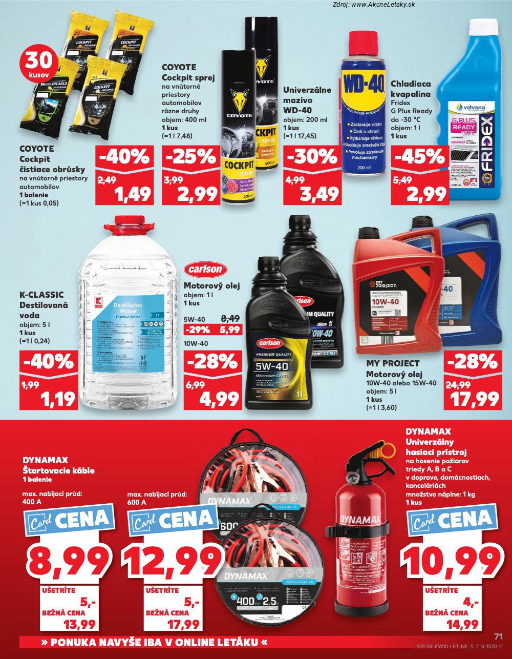 Leták Kaufland (5. 3. - 11. 3. 2026) - strana 71 z 78