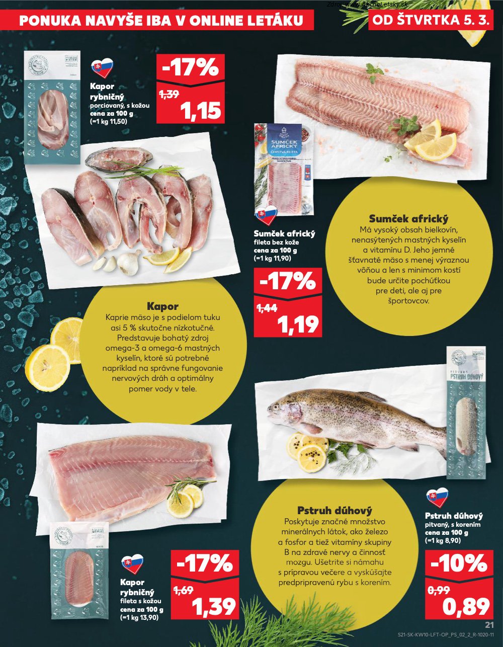 Leták Kaufland (5. 3. - 11. 3. 2026) - strana 21 z 78