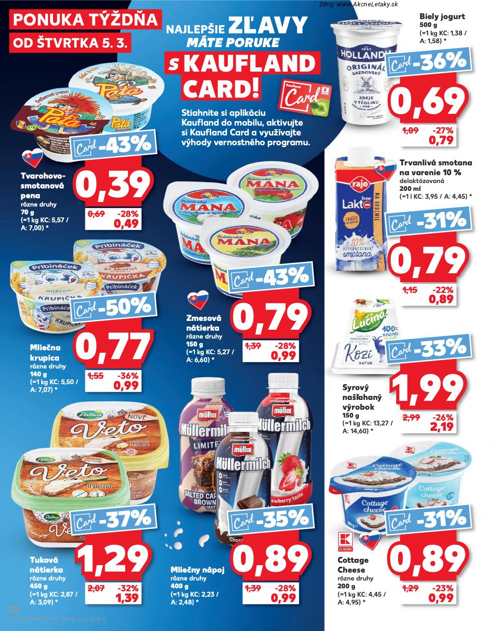 Leták Kaufland (5. 3. - 11. 3. 2026) - strana 22 z 78