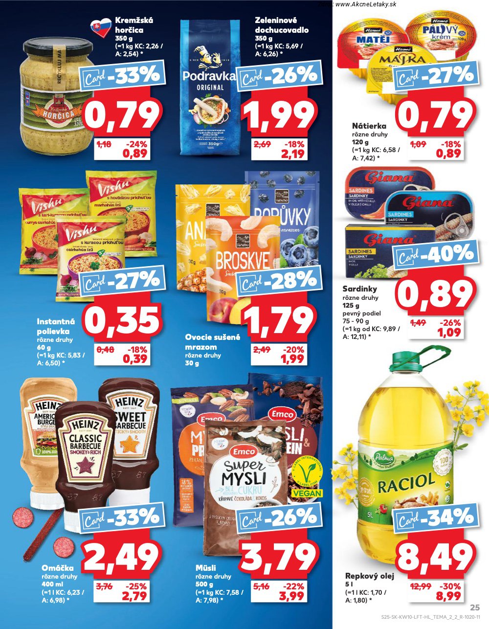 Leták Kaufland (5. 3. - 11. 3. 2026) - strana 25 z 78