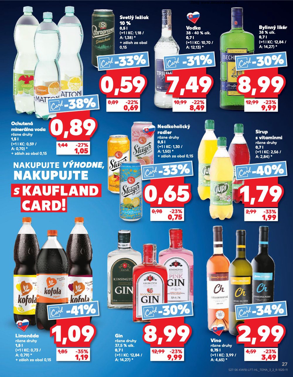 Leták Kaufland (5. 3. - 11. 3. 2026) - strana 27 z 78