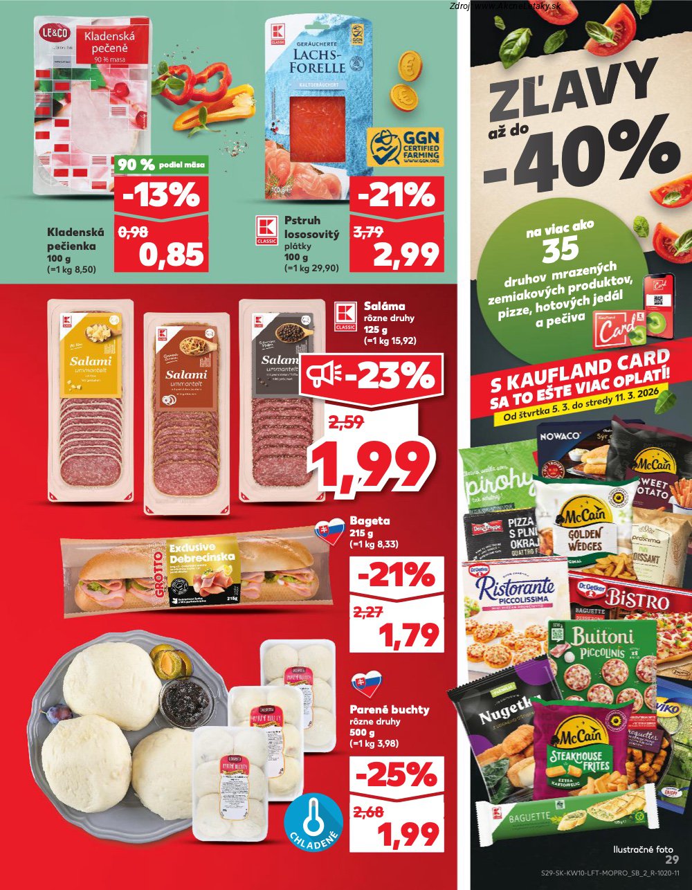 Leták Kaufland (5. 3. - 11. 3. 2026) - strana 29 z 78