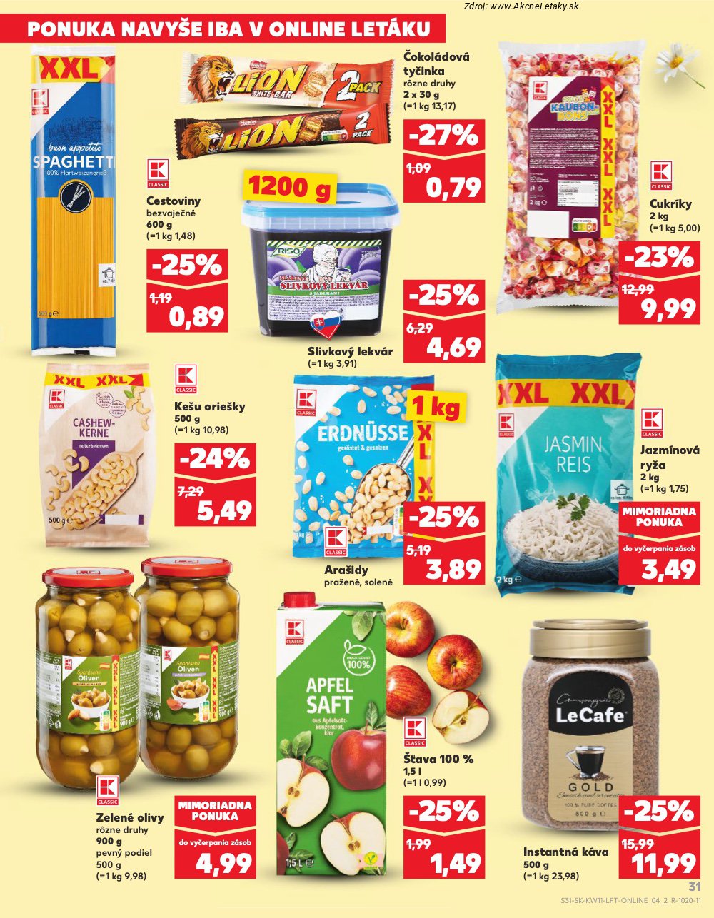 Leták Kaufland (12. 3. - 18. 3. 2026) - strana 31 z 78