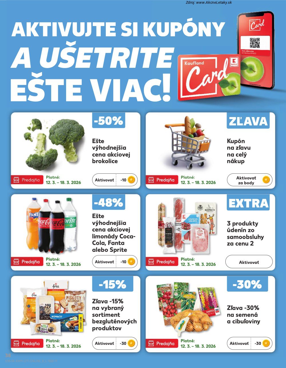 Leták Kaufland (12. 3. - 18. 3. 2026) - strana 38 z 78