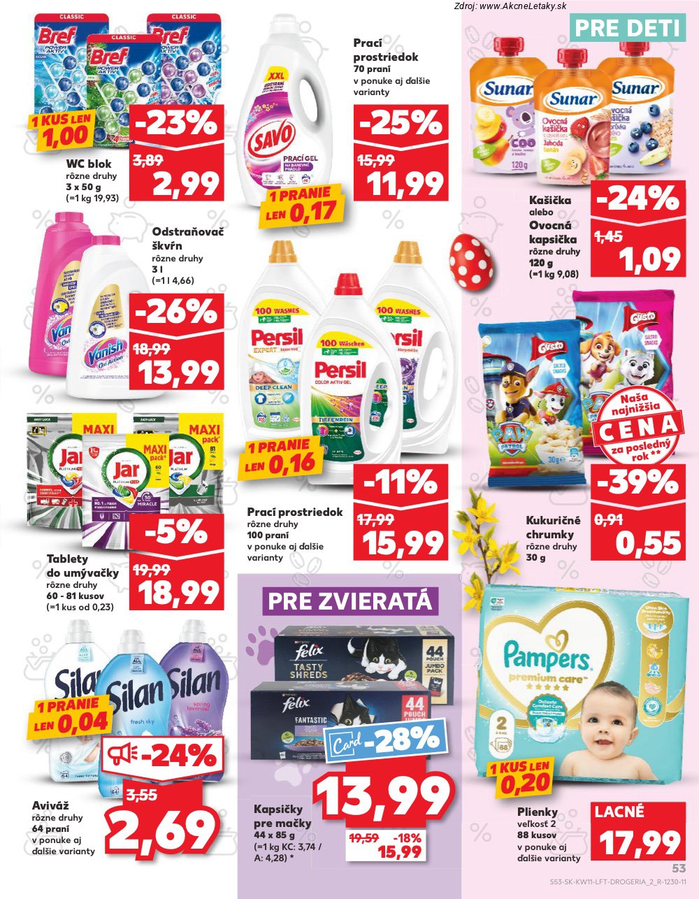 Leták Kaufland (12. 3. - 18. 3. 2026) - strana 53 z 78