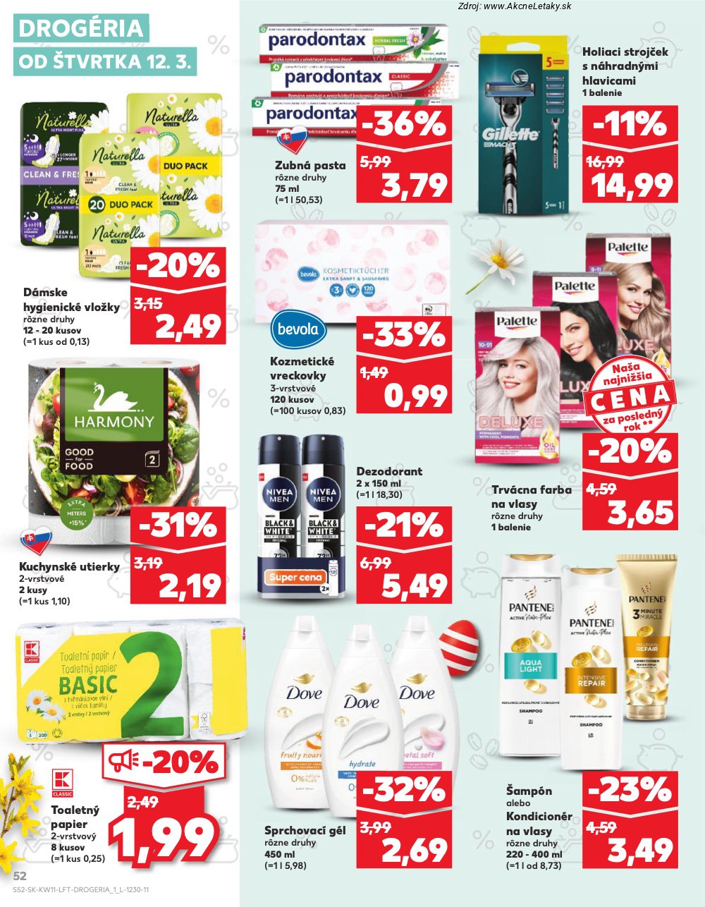 Leták Kaufland (12. 3. - 18. 3. 2026) - strana 52 z 78