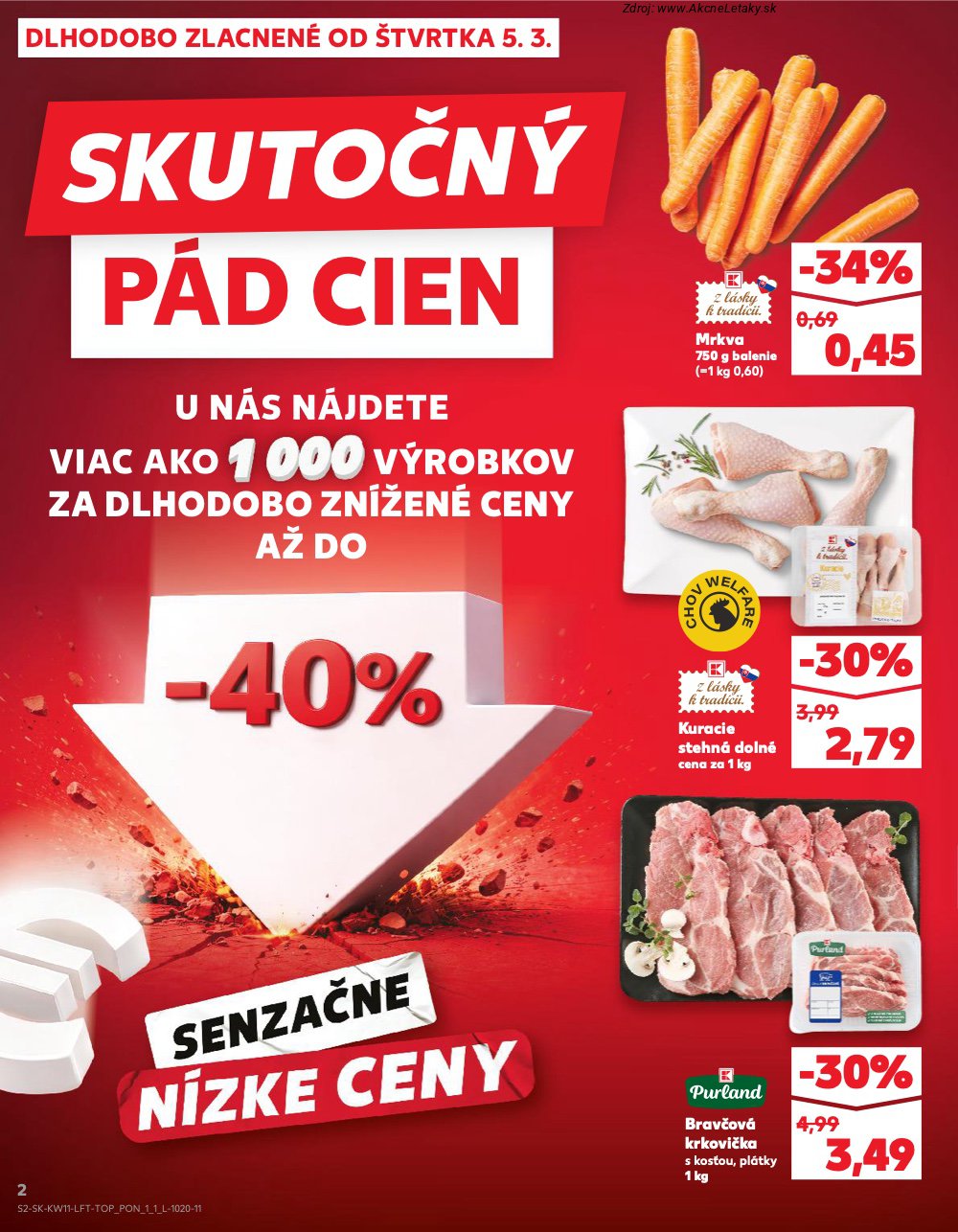 Leták Kaufland (12. 3. - 18. 3. 2026) - strana 2 z 78