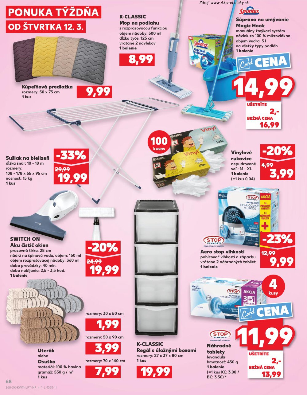 Leták Kaufland (12. 3. - 18. 3. 2026) - strana 68 z 78