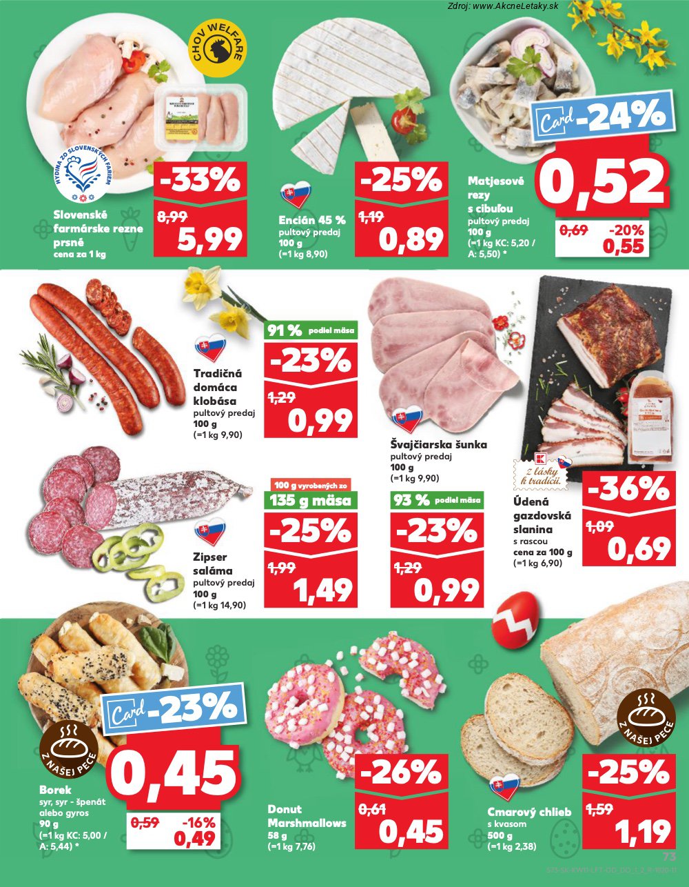 Leták Kaufland (12. 3. - 18. 3. 2026) - strana 73 z 78