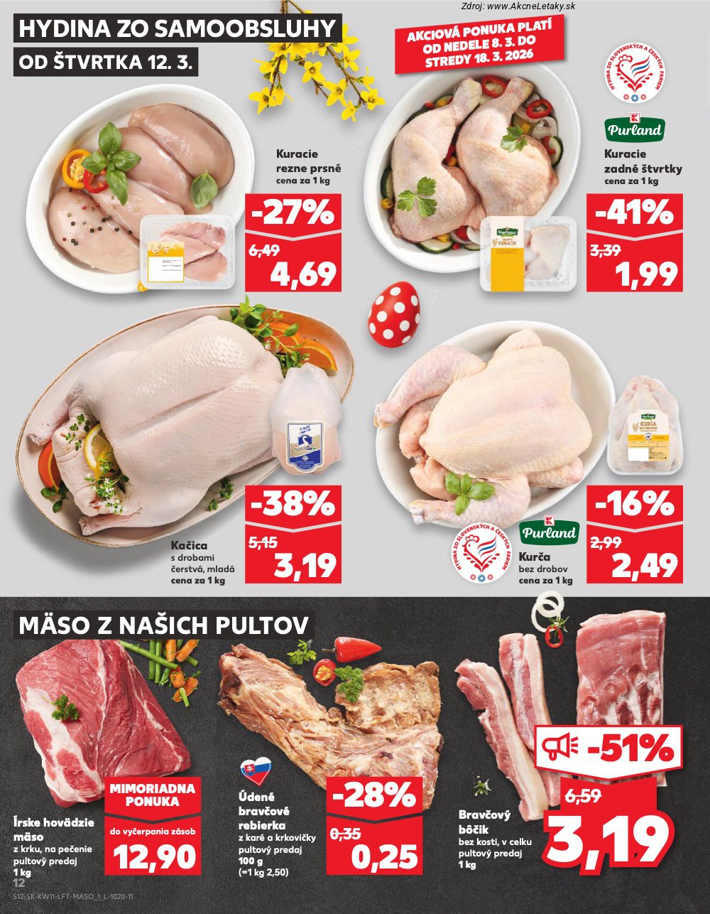 Leták Kaufland (12. 3. - 18. 3. 2026) - strana 12 z 78